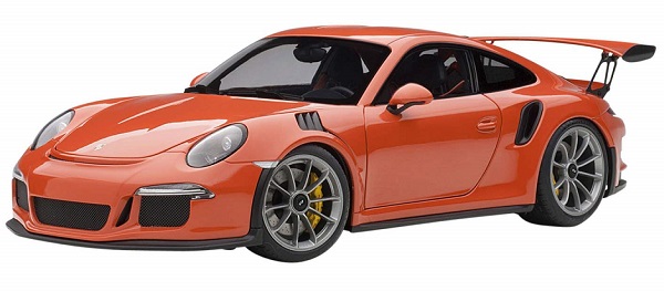 ขาย พรีออเดอร์ โมเดลรถ โมเดลรถยนต์ Autoart Porsche 911 991 GT3 RS ส้ม สเกล 1:18 มี โปรโมชั่น