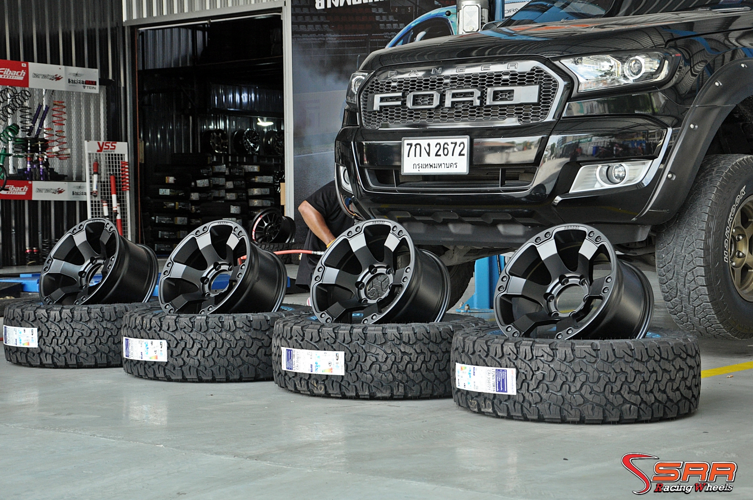 ล้อแท้ ROAR PARODI ขอบ16 ล้อกว้าง8.5 offset+0 PCD6x139.7