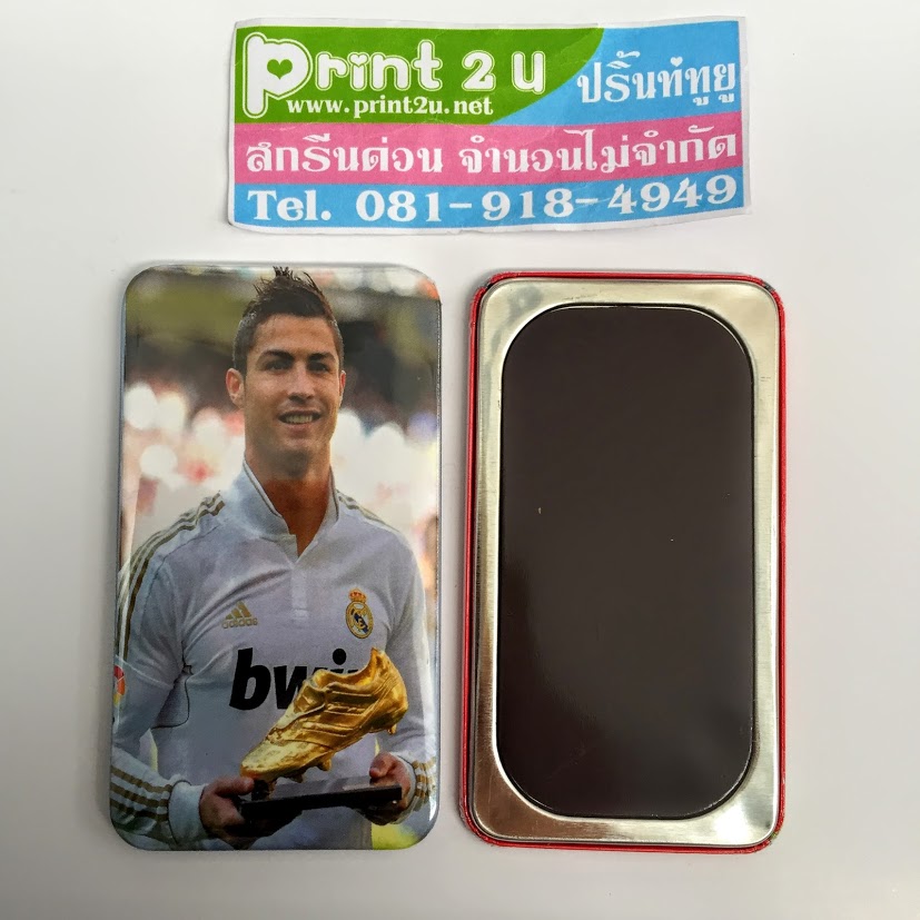 เเมกเนตสี่เหลี่ยมขนาด 5x9ซม