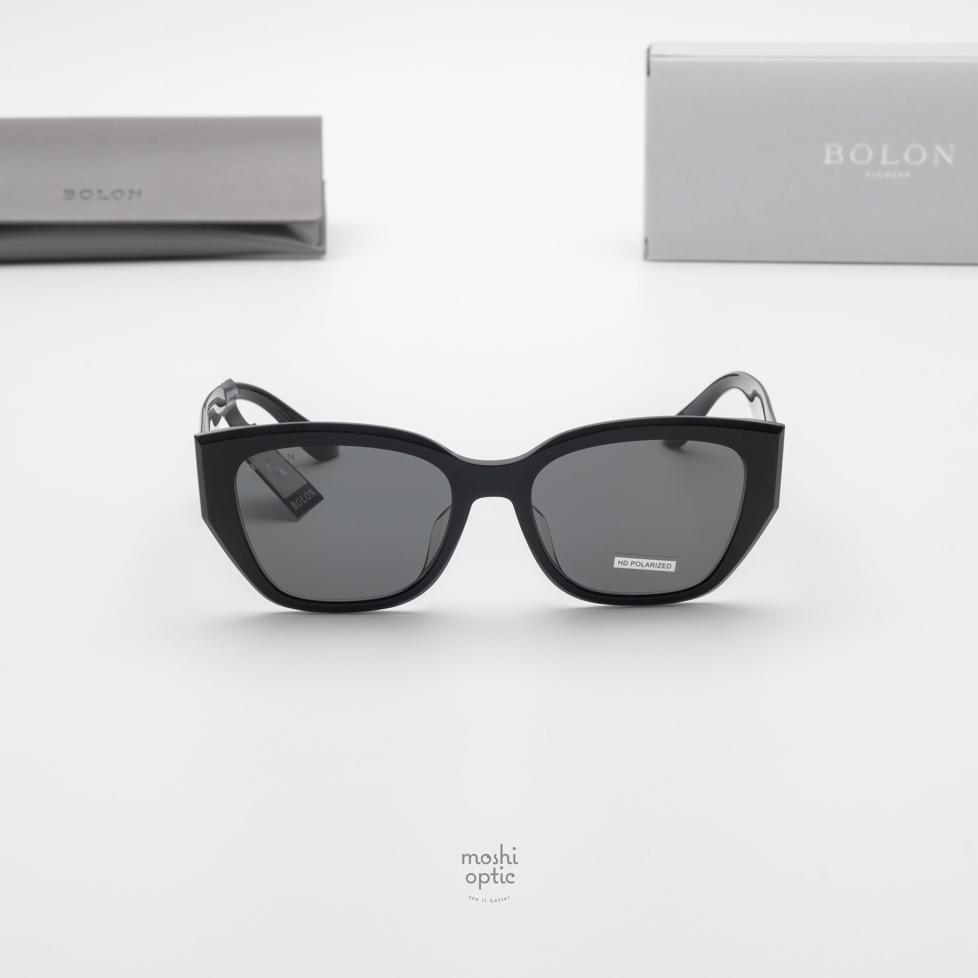 แว่นกันแดด BOLON รุ่น BL3209 Petra C10 Shiny Black