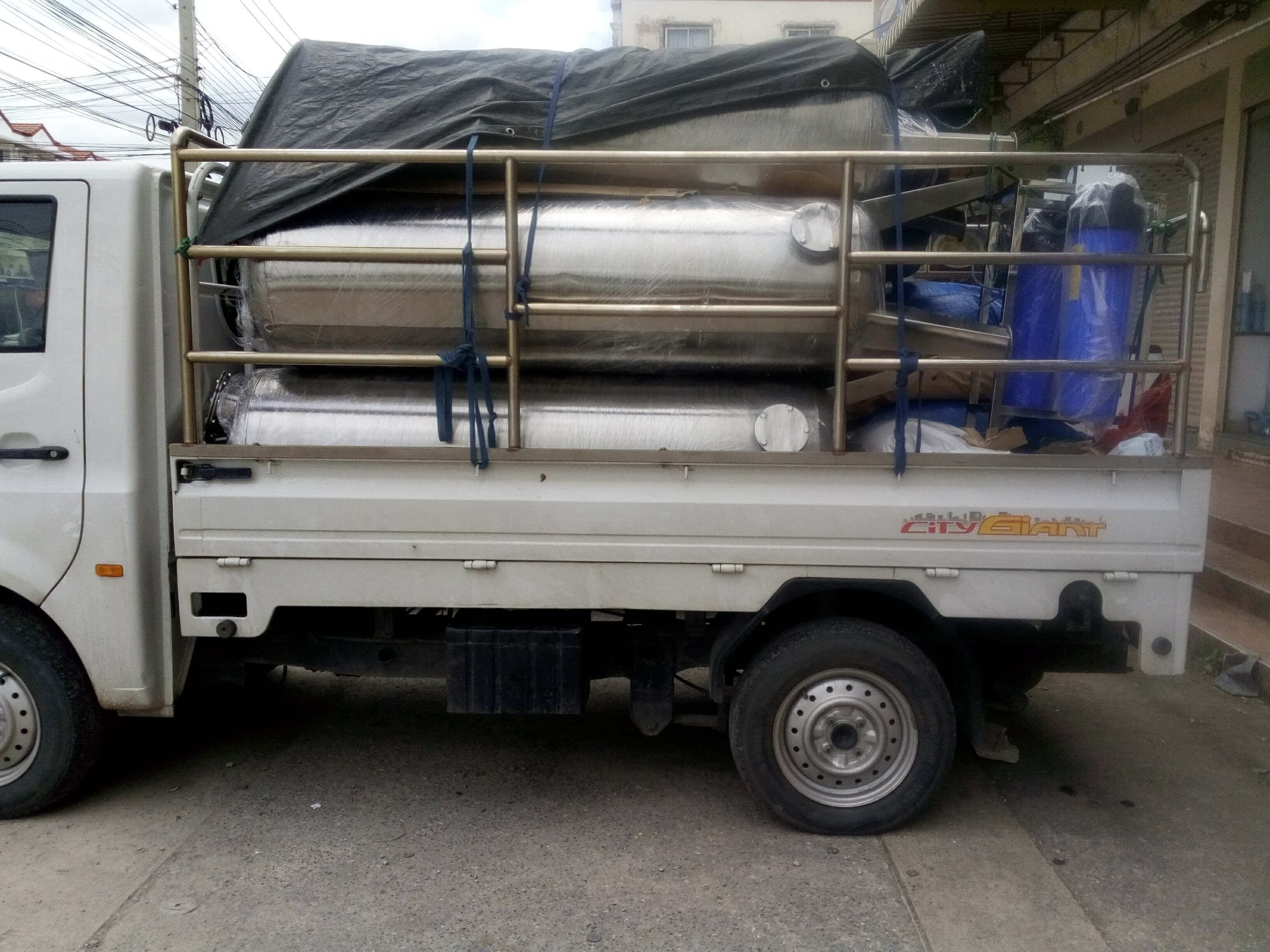 ถังกรองสแตนเลส36นิ้ว