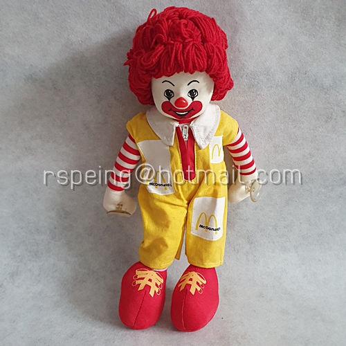 ตุ๊กตาผ้า โรนัลด์ แมคโดนัลด์ Ronald McDonald