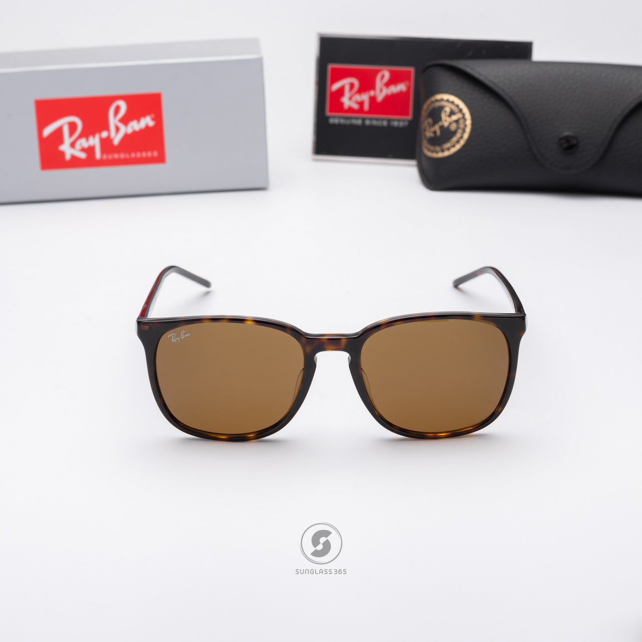 Ray Ban RB4387F 902/73 Havana Brown