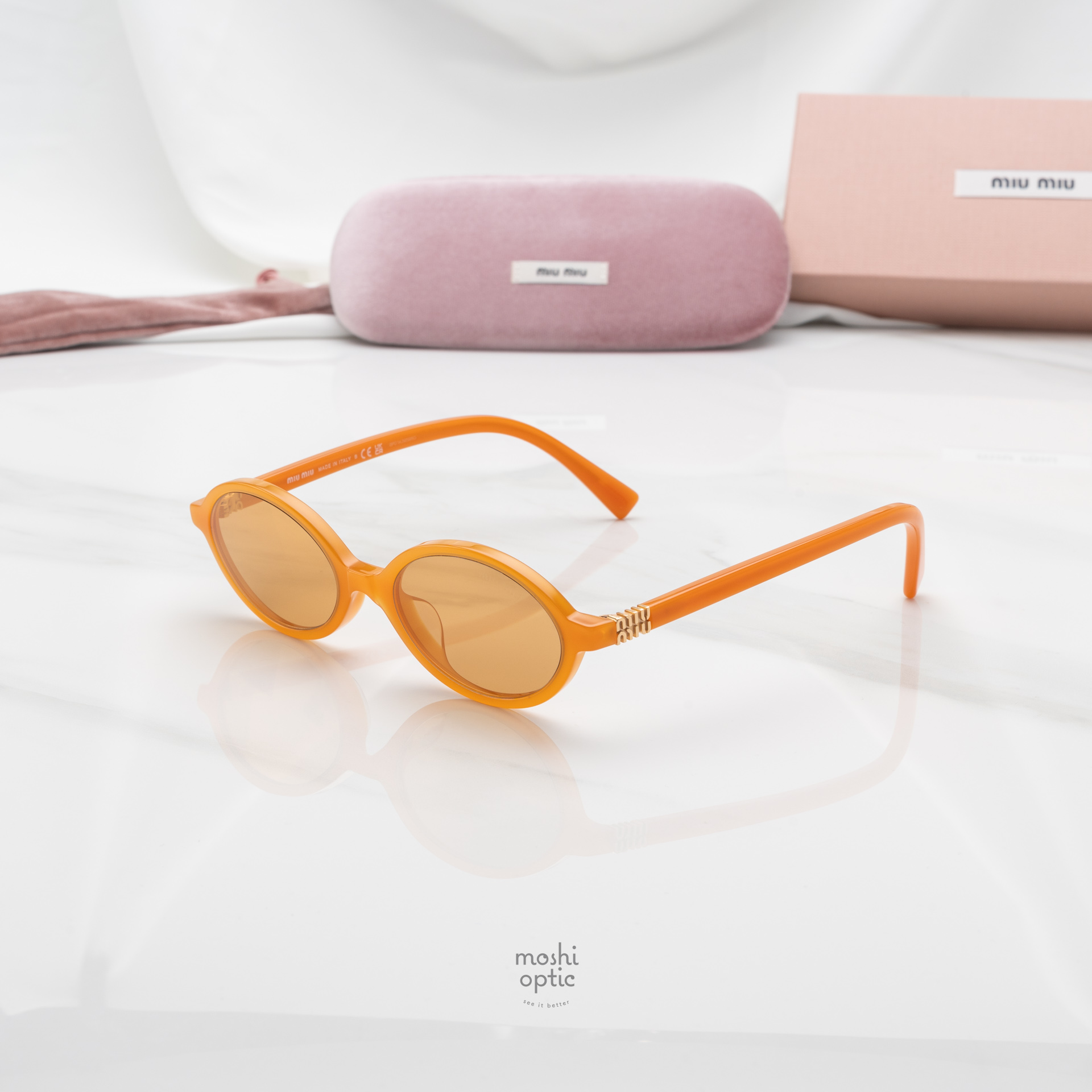 แว่นกันแดด Miu Miu MU04ZSF 11V40D