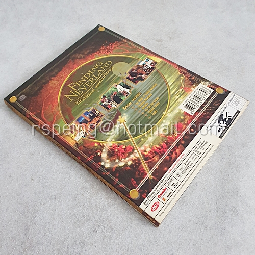 DVD ภาพยนตร์ฝรั่ง Finding Neverland : เนเวอร์แลนด์ แดนรักมหัศจรรย์