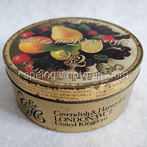 กล่องลูกอม Cavendish & Harvey Mixed Fruit Drops