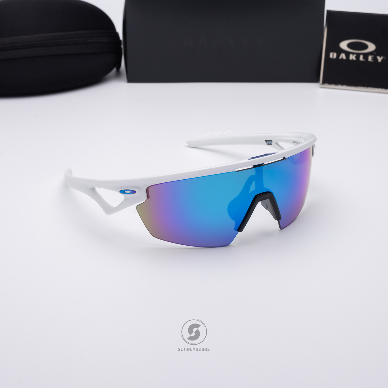 OAKLEY Sphaera OO9403-02 Matte White Prizm Sapphire Polarized