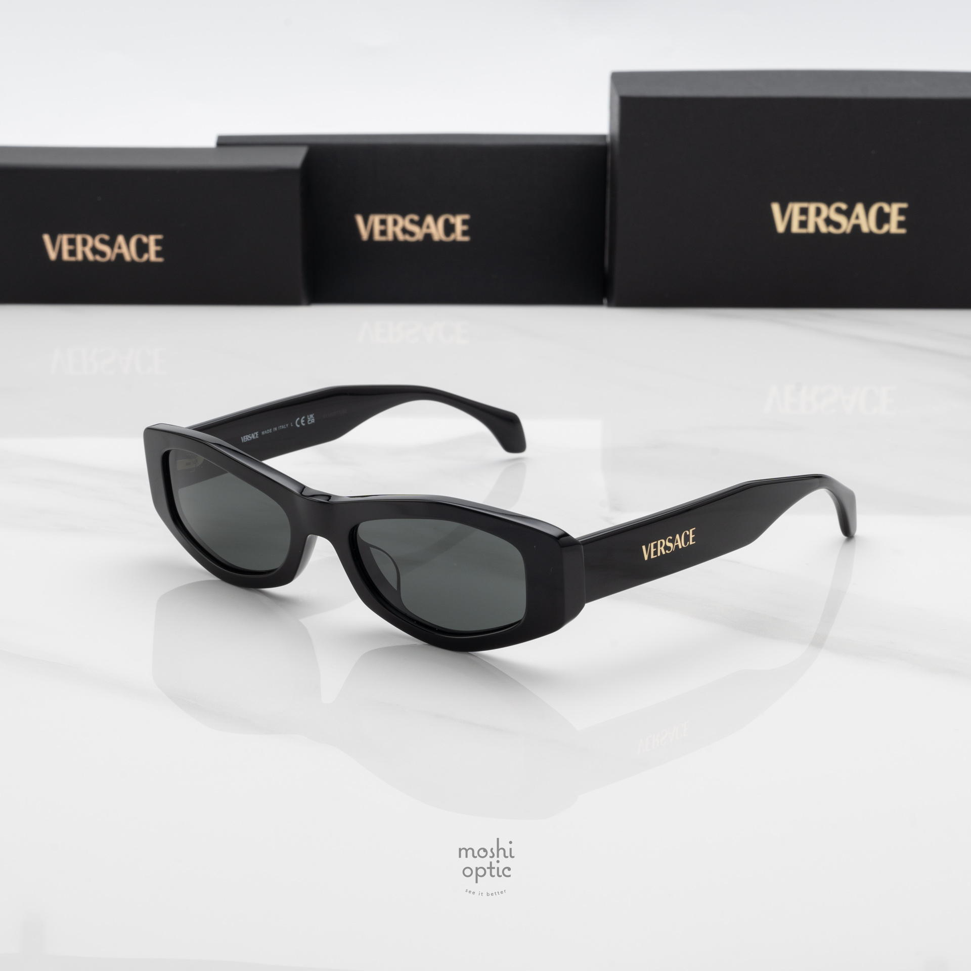 แว่นกันแดด Versace VE4487F GB1/87