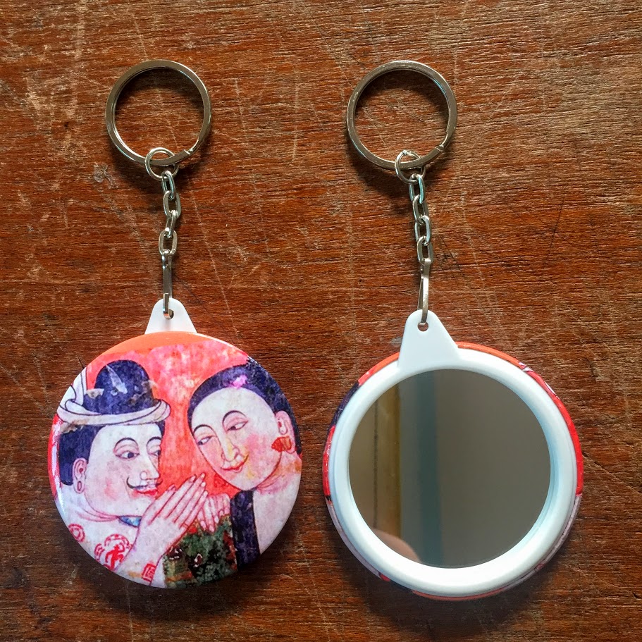 พวงกุญแจกระจก รับผลิตพวงพวงกุญแจกระจก ไข่ปลาคล้องกระเป๋า