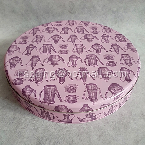 กล่องขนมคุ้กกี้ S&P Assorted Danish Cookies ลายชุดน้ำชา