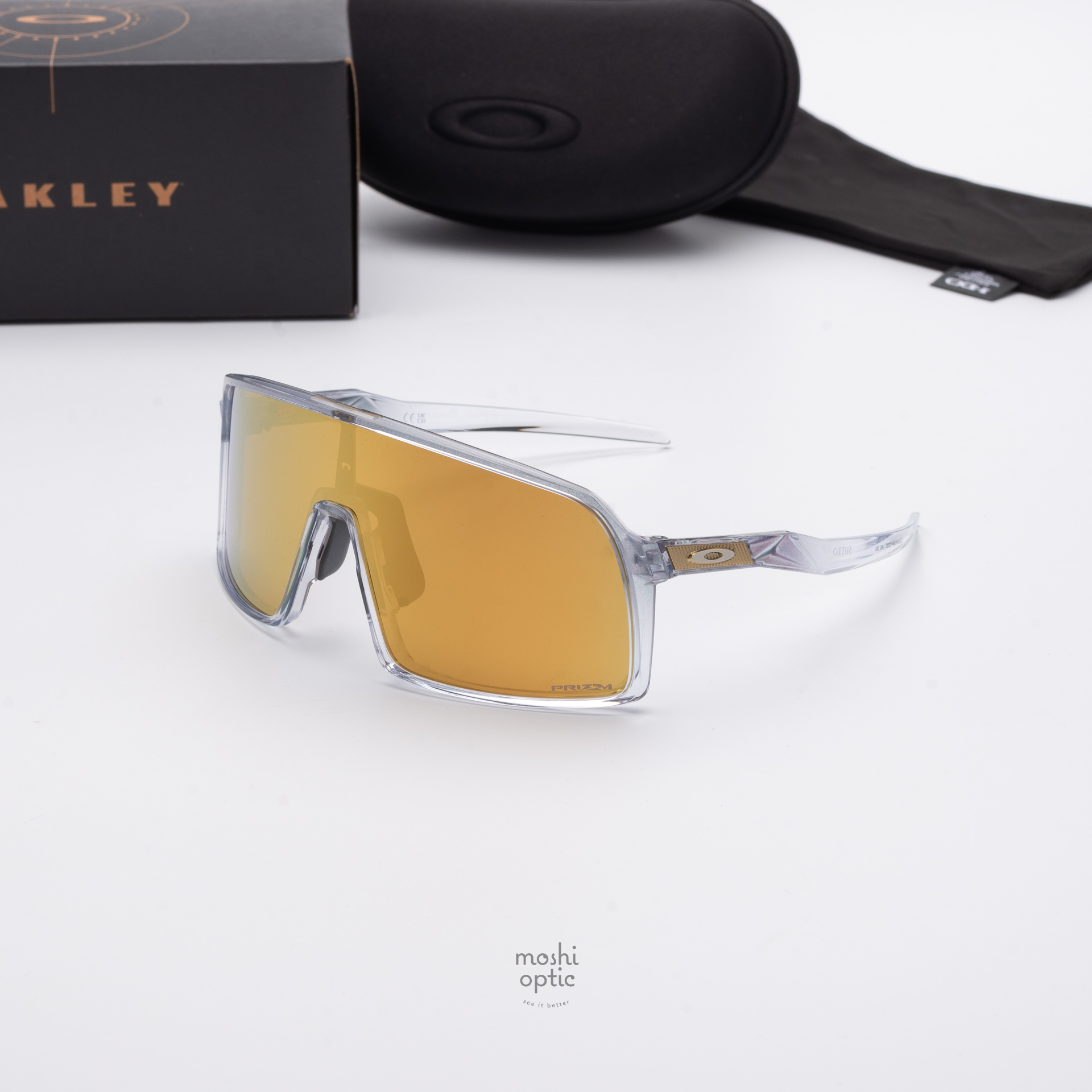 OAKLEY OO9406A-53 Sutro(A) Clear Pacific Glass Prizm 24K
