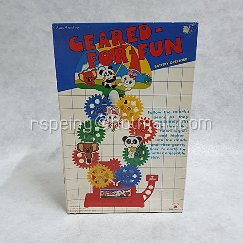 ของเล่นวินเทจปี 1985 สนุกกับเฟือง (สภาพโชว์) Dah Yang Vintage 1985 Battery Operated Electronic Geared For Fun