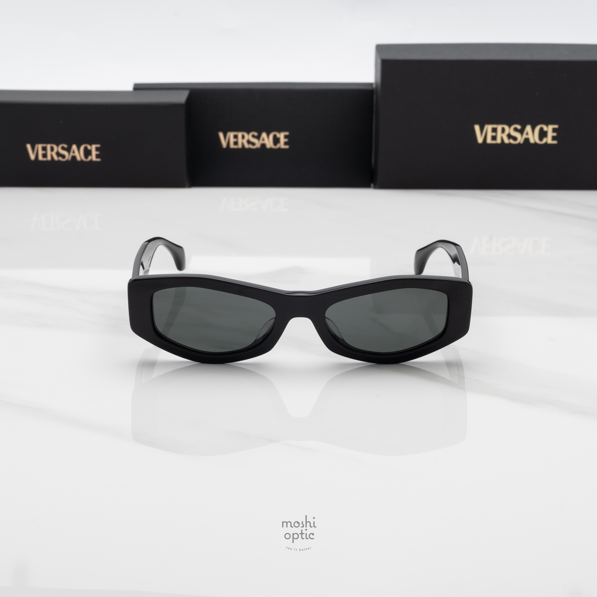 แว่นกันแดด Versace VE4487F GB1/87