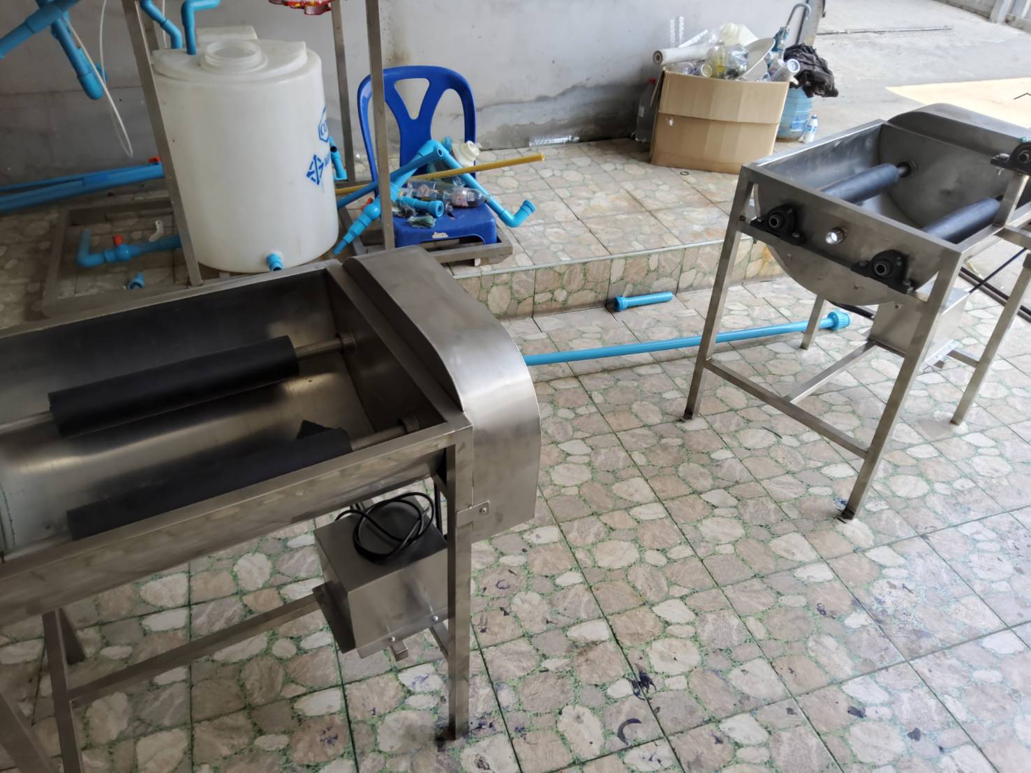 เครื่องล้างถังภายนอก 1 หัว (รุ่นใช้มือล้าง)