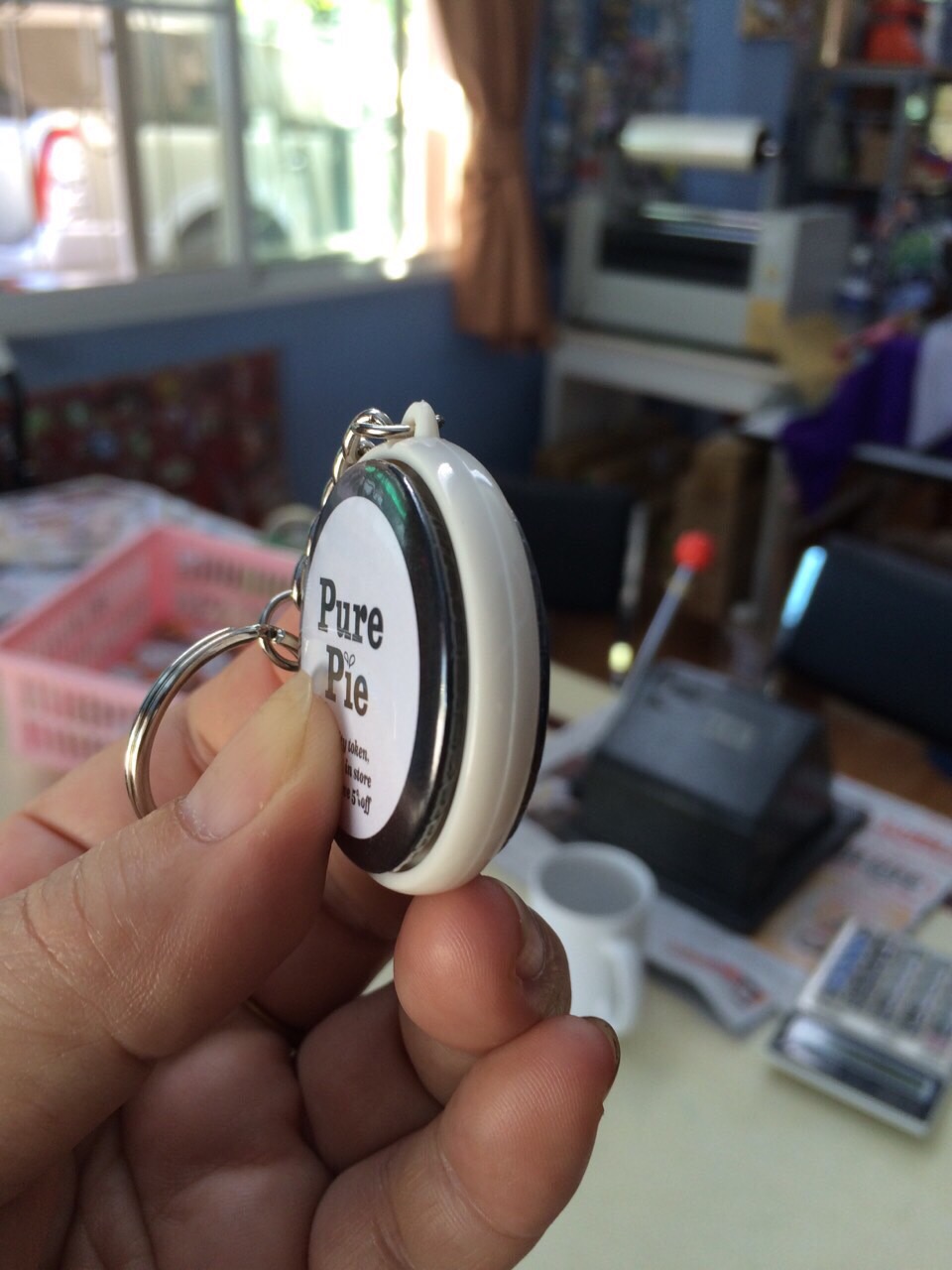 พวงกุญเเจ 2ด้าน รับผลิตพวงกุญแจ