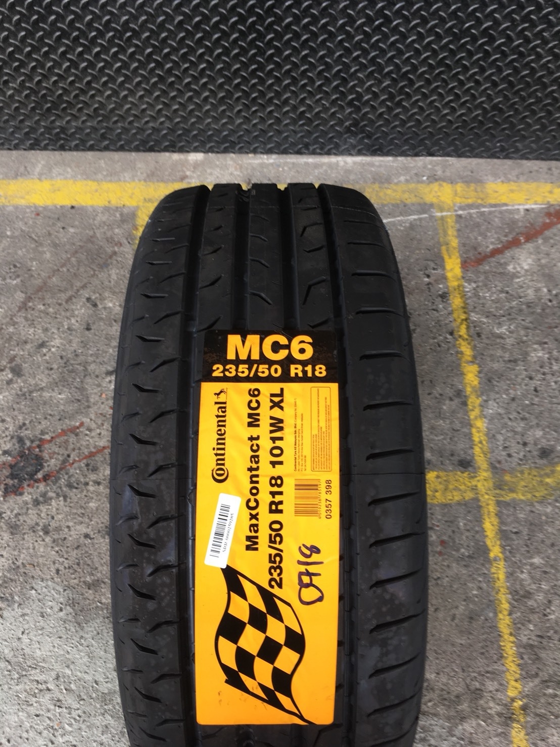 CONTINENTAL CONTACT MC6 235-50-18 ซื้อ2แถม2 มาใหม่