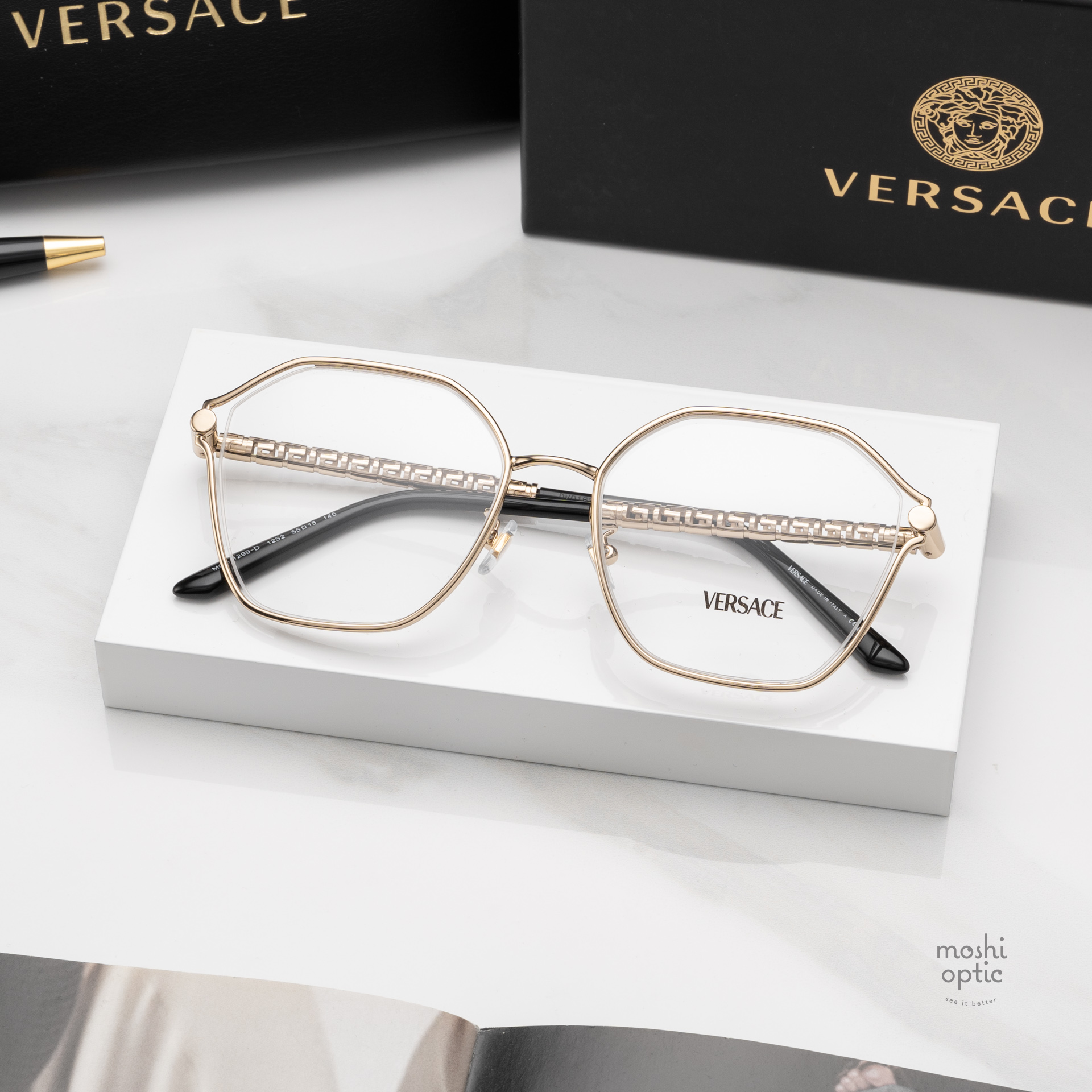 แว่นสายตา Versace VE1299 1252