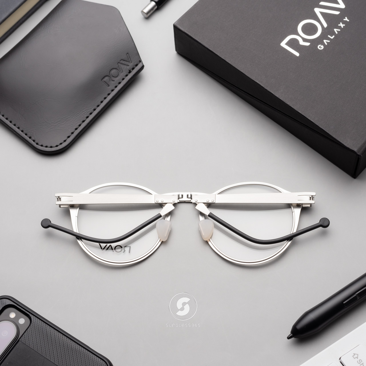 แว่นสายตา ROAV SIERRA 6013 Brush Silver