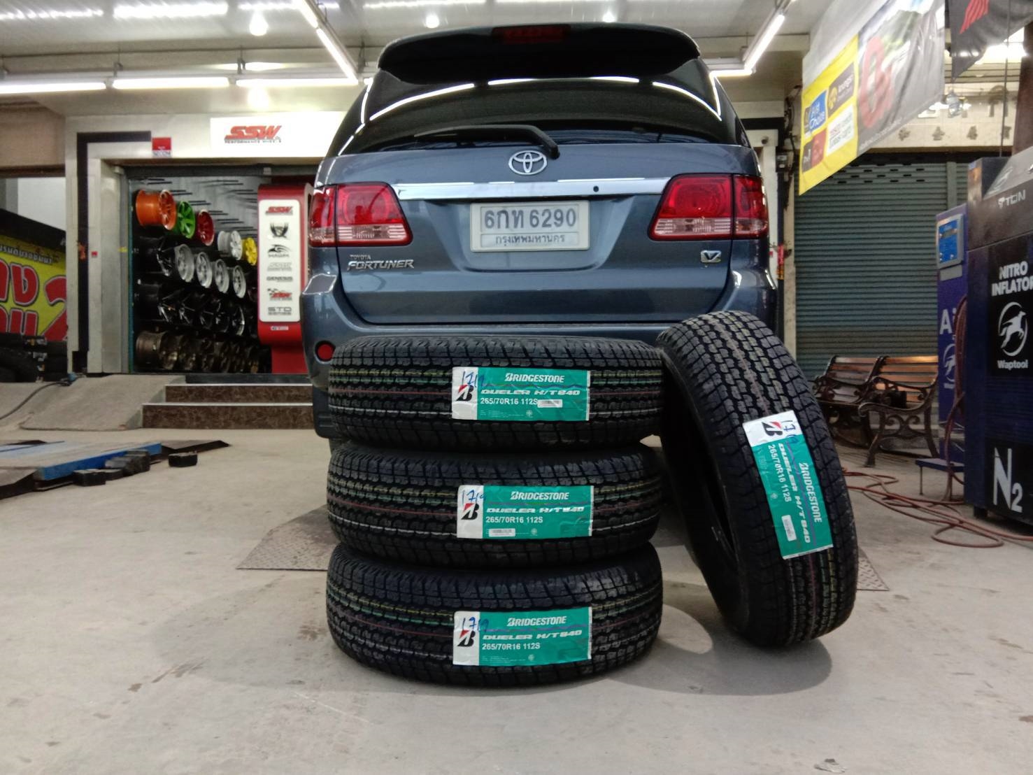 BRIDGESTONE HT840 265/70-16 ปี19 ราคาถูก