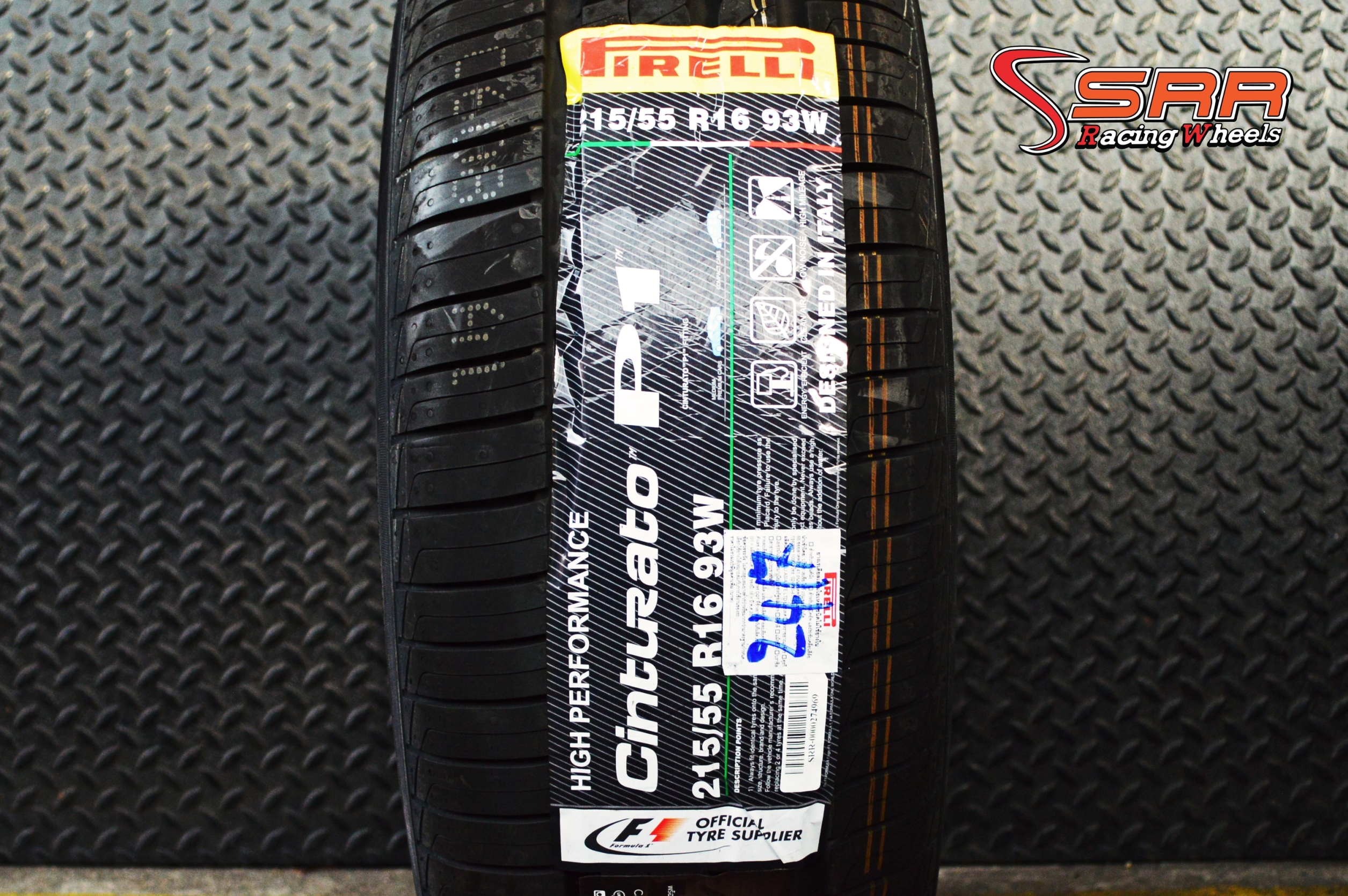 PIRELLI Cinturato P1 215-55-16 เส้น 4900 บาท ปี17 ซื้อ2แถม2