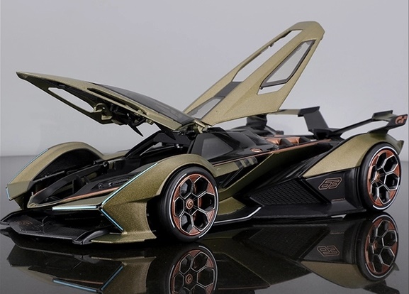 โมเดลรถเหล็ก โมเดลรถยนต์ lamborghini v12 vision touristmo 3