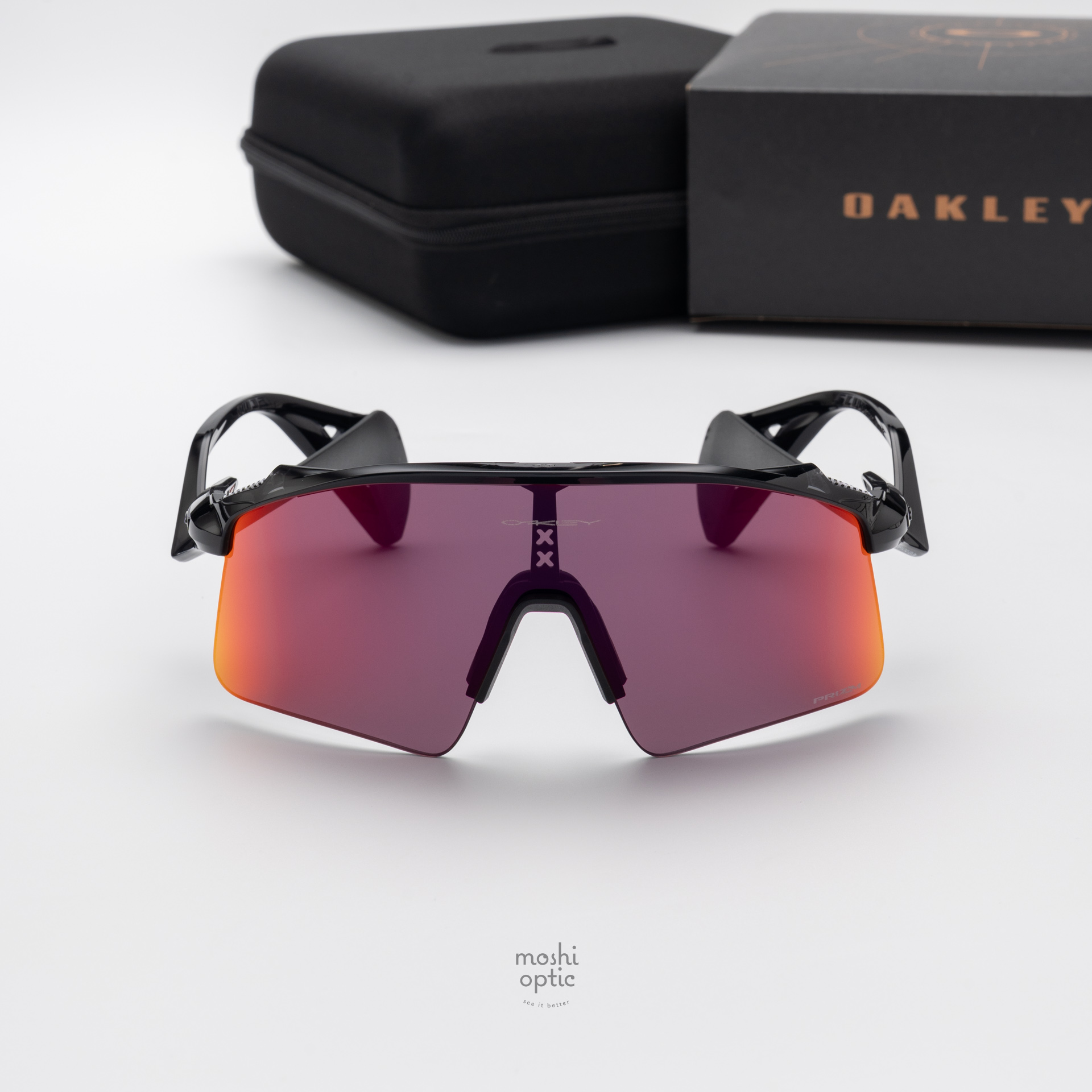 OAKLEY STUNT WING OO9519-01 Black INK Prizm Road