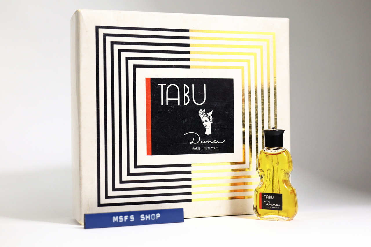 [Vintage] Dana TABU Cologne 7.5ml Splash Miniature ขวดจิ๋วแบบแต้ม - น้ำหอม Vintage