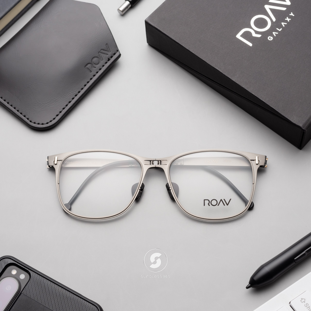 แว่นสายตา ROAV NIRO 6014 Gunmetal