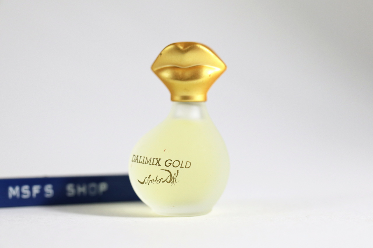 [Vintage] 🌟 Salvador Dali Dalimix Gold EDT 5-7ml Splash Miniature ขวดจิ๋ว แบบแต้ม - น้ำหอม Vintage