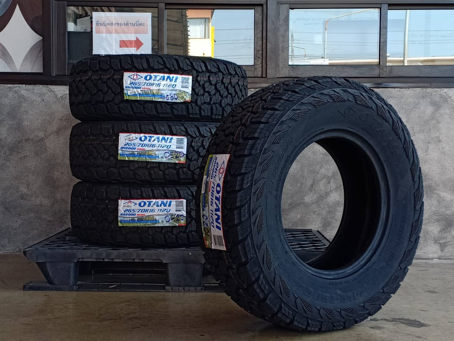 OTANI 265/70R16 SA2000 112Q MADE IN THAILAND
