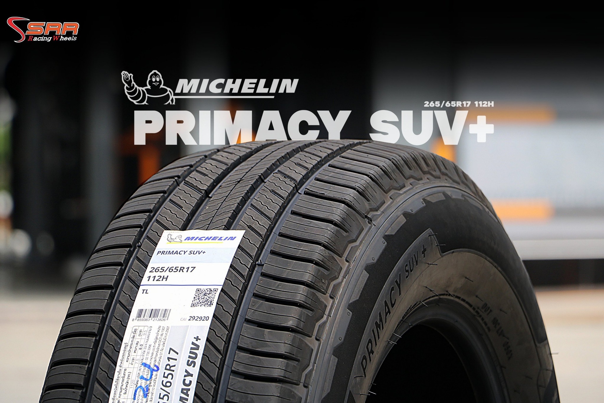 MICHELIN PRIMACY SUV+ ขนาด 265/65R17 ปี2024