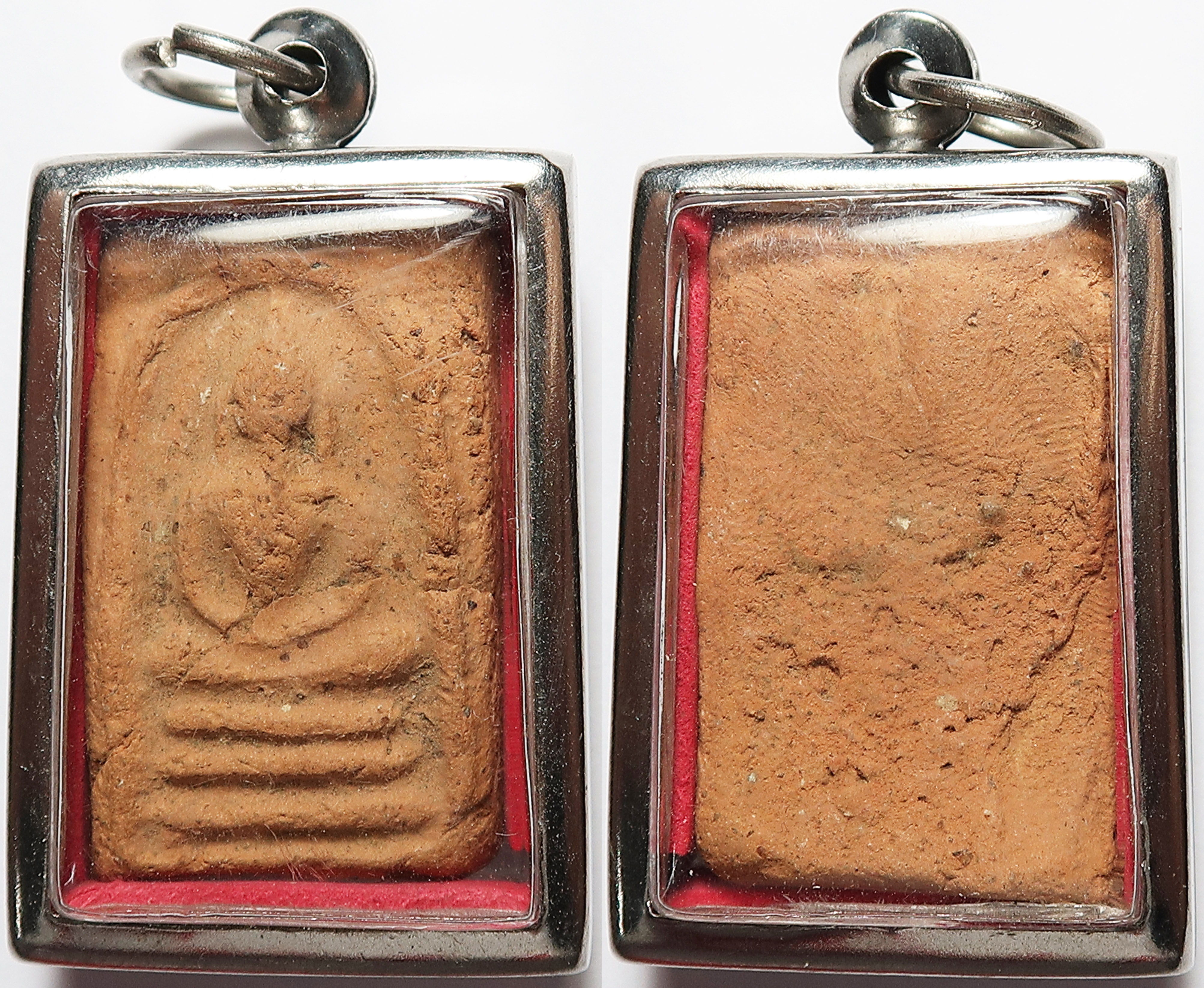 119 พระสมเด็จ หลวงปู่เหมือน วัดบางกอบัว จังหวัดสมุทรปราการ ปี 2489 เนื้อดินเผา