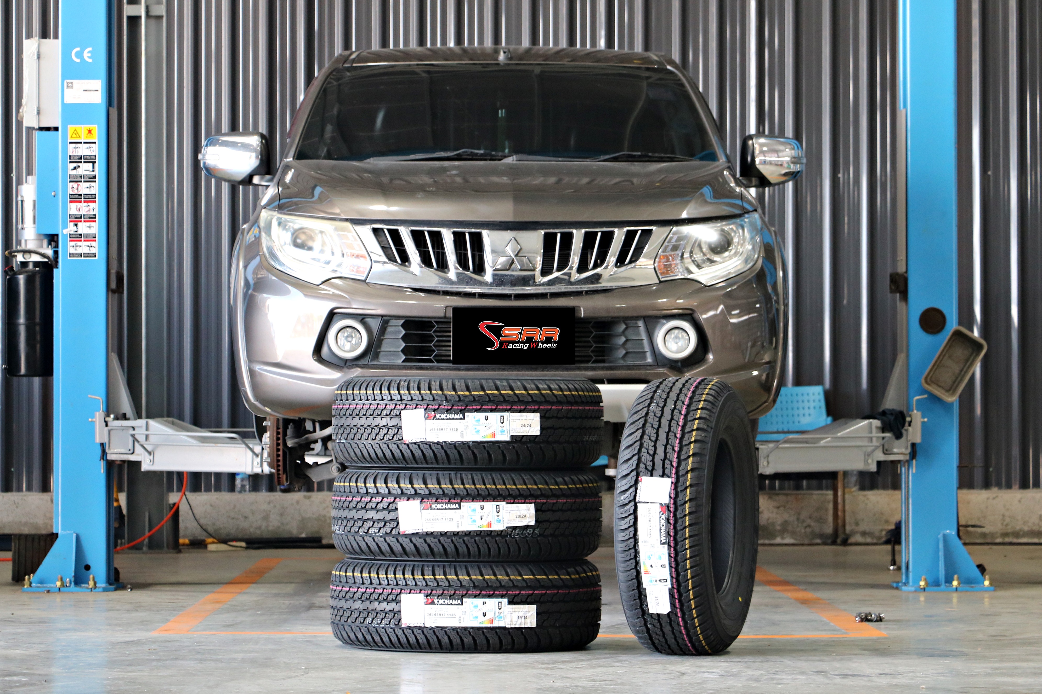 ยางเดิมๆติดรถ ขนาด 265/65R17 YOKOHAMA G94CV