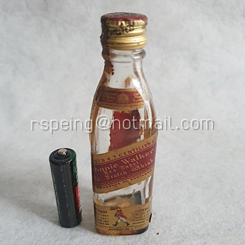 เหล้าขวดเล็ก เหล้าแท้ขวดแก้ว Johnnie Walker Red Label