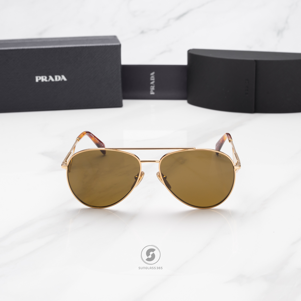 PRADA PR73ZS 5AK01T Gold