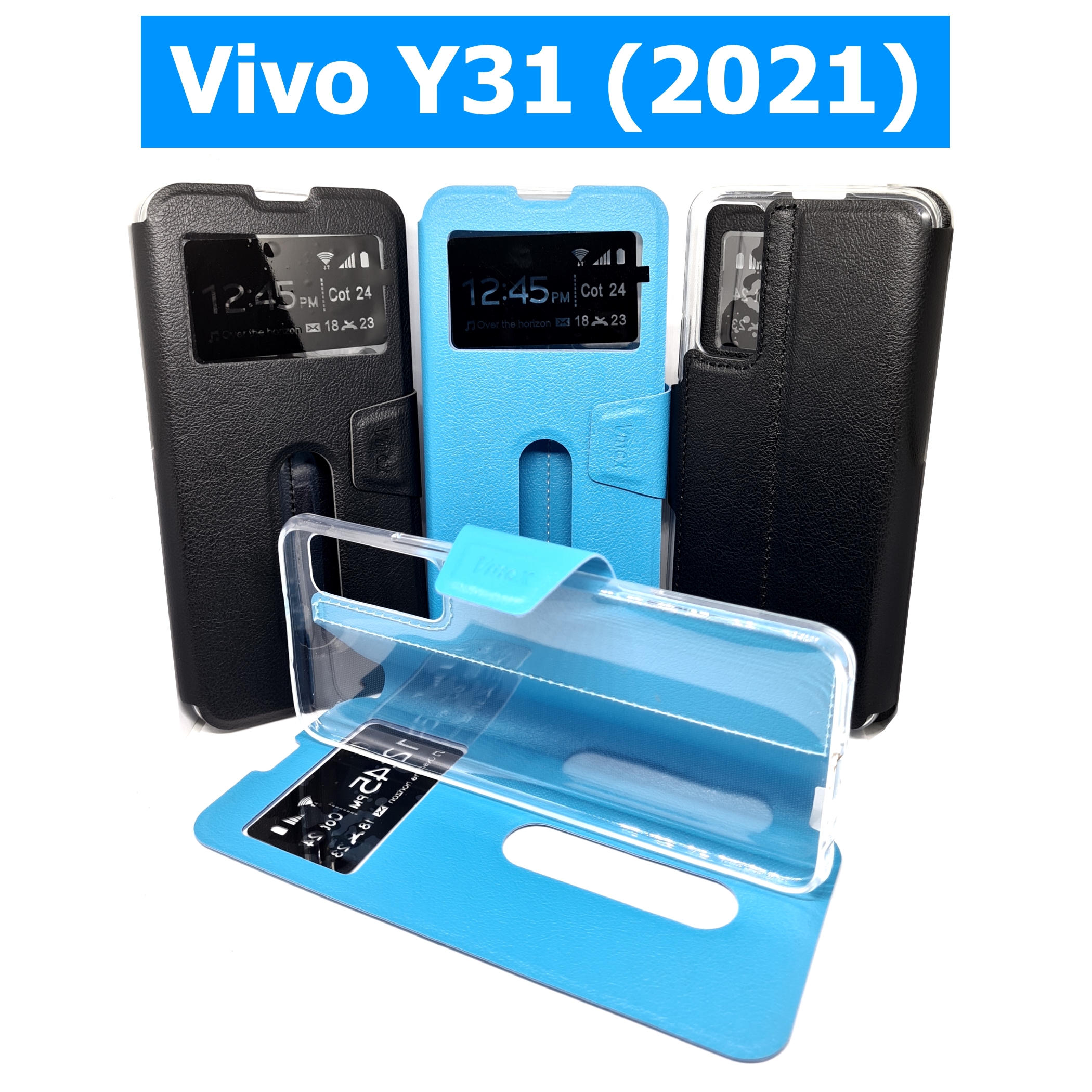 เคสฝาพับ Vivo Y31 - เคสฝาพับ โชว์เบอร์ ตั้งได้