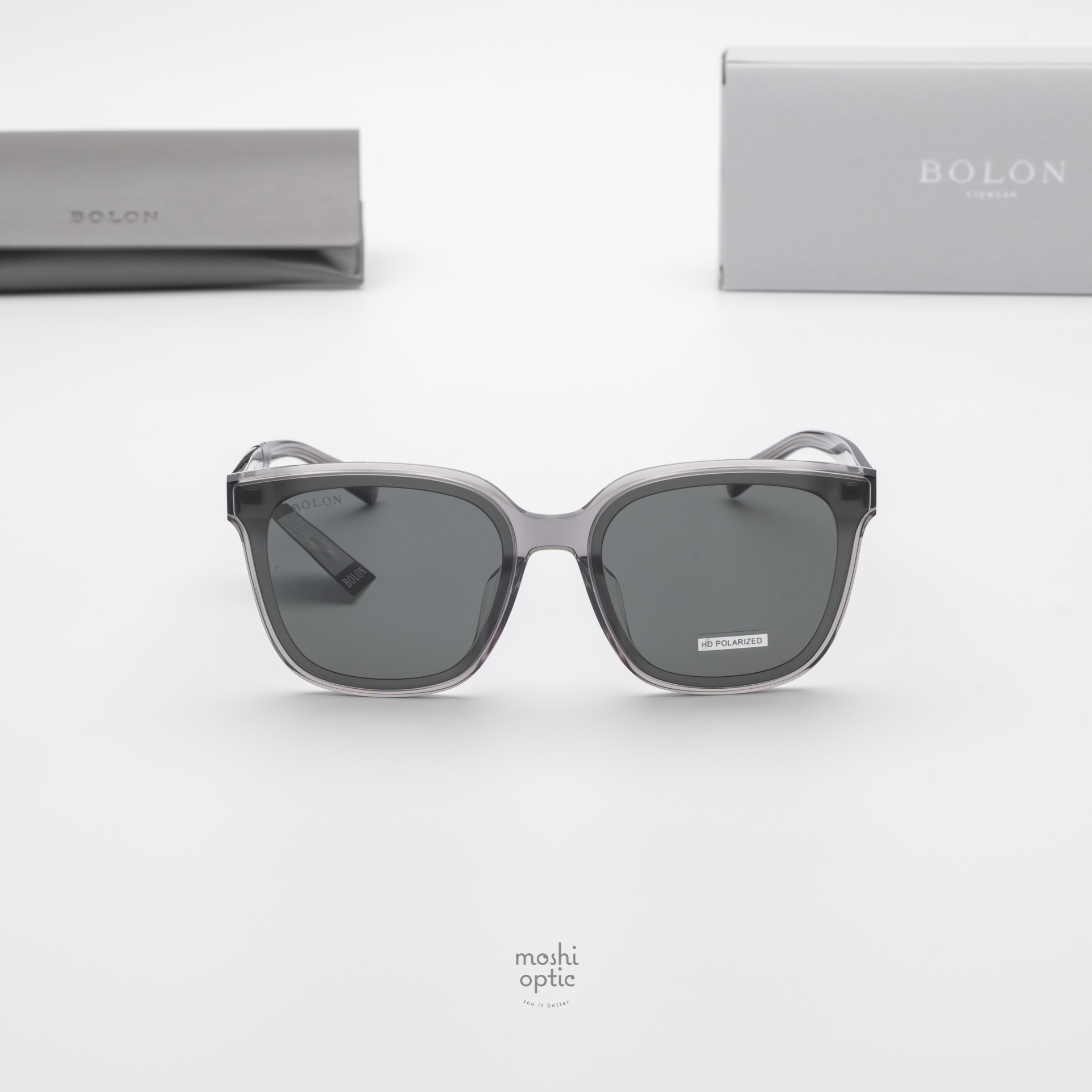 แว่นกันแดด BOLON รุ่น BL3185 Dalkey C11 Transparent Grey