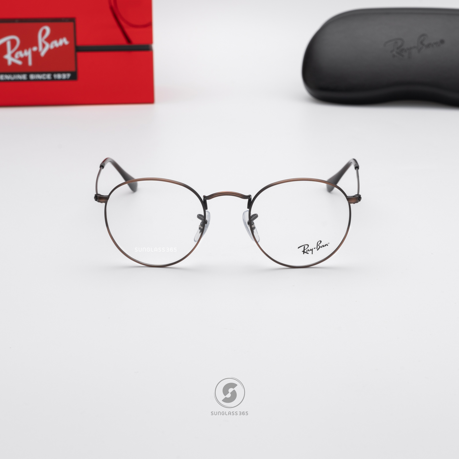 RayBan Round Metal RX3447V 3120 Antique Copper