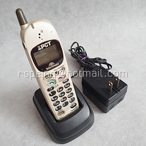 โทรศัพท์ PCT Panasonic VE-S058 พร้อมแท่นชาร์จและสายชาร์จ