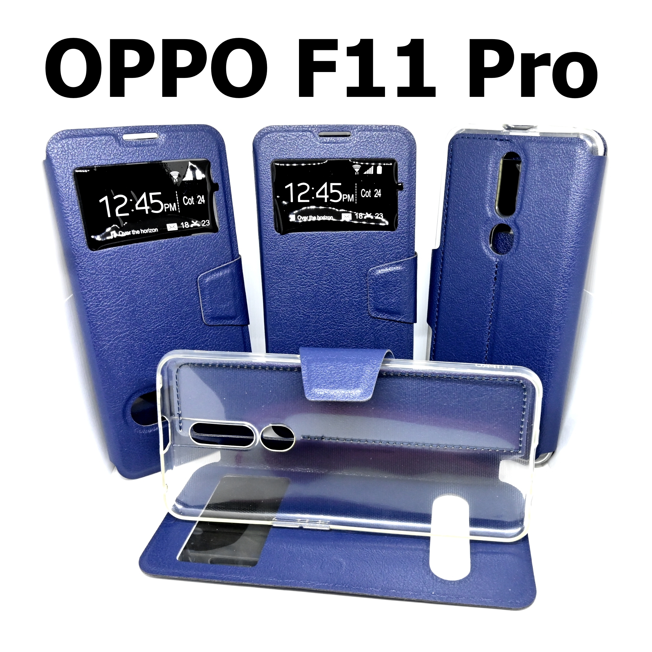 เคสพับ OPPO F11 Pro - เคสฝาพับ โชว์เบอร์ ตั้งได้