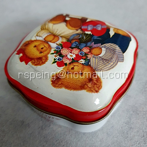 กล่องขนมคุ้กกี้ Royal Heritage Gift Collection ลายหมีคู่