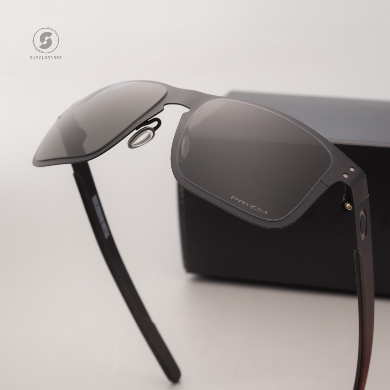 Oakley OO4123-11 HOLBROOK METAL Matte Black Prizm Grey