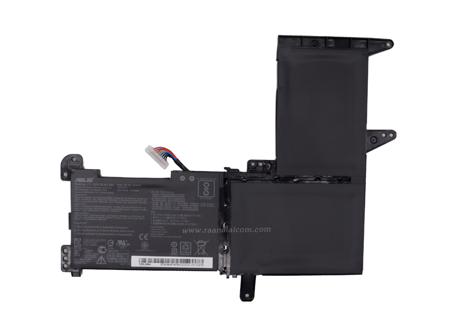 แบตเตอรี่ ASUS X510UF , S510UQ , K510UN , R520UA Original B31N1637 ราคา พิเศษ Battery ASUS X510UF , S510UQ , K510UN , R520UA 42Whr ตรงรุ่น ลดราคาพิเศษ