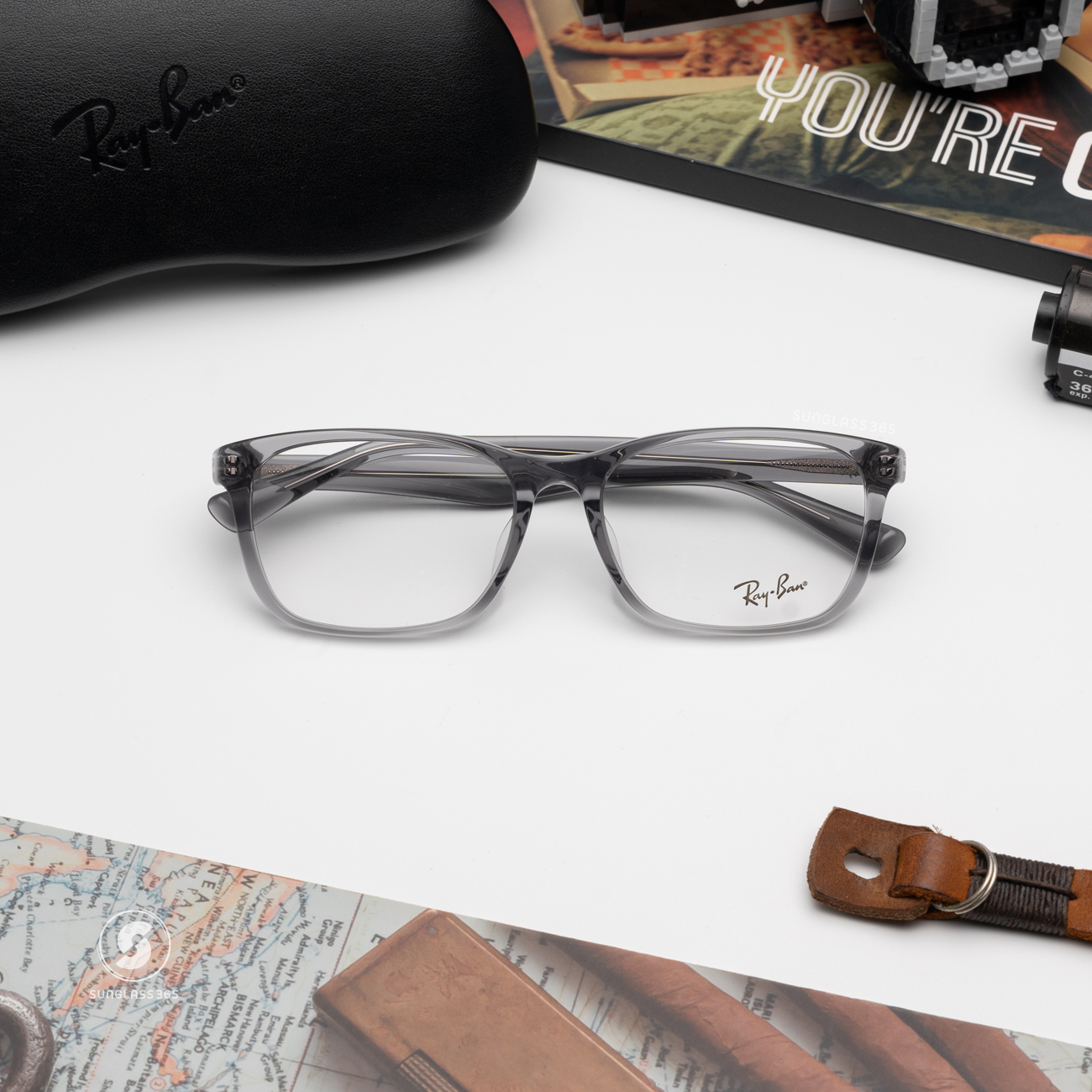 RayBan RX5315D 8268 Transparent Grey