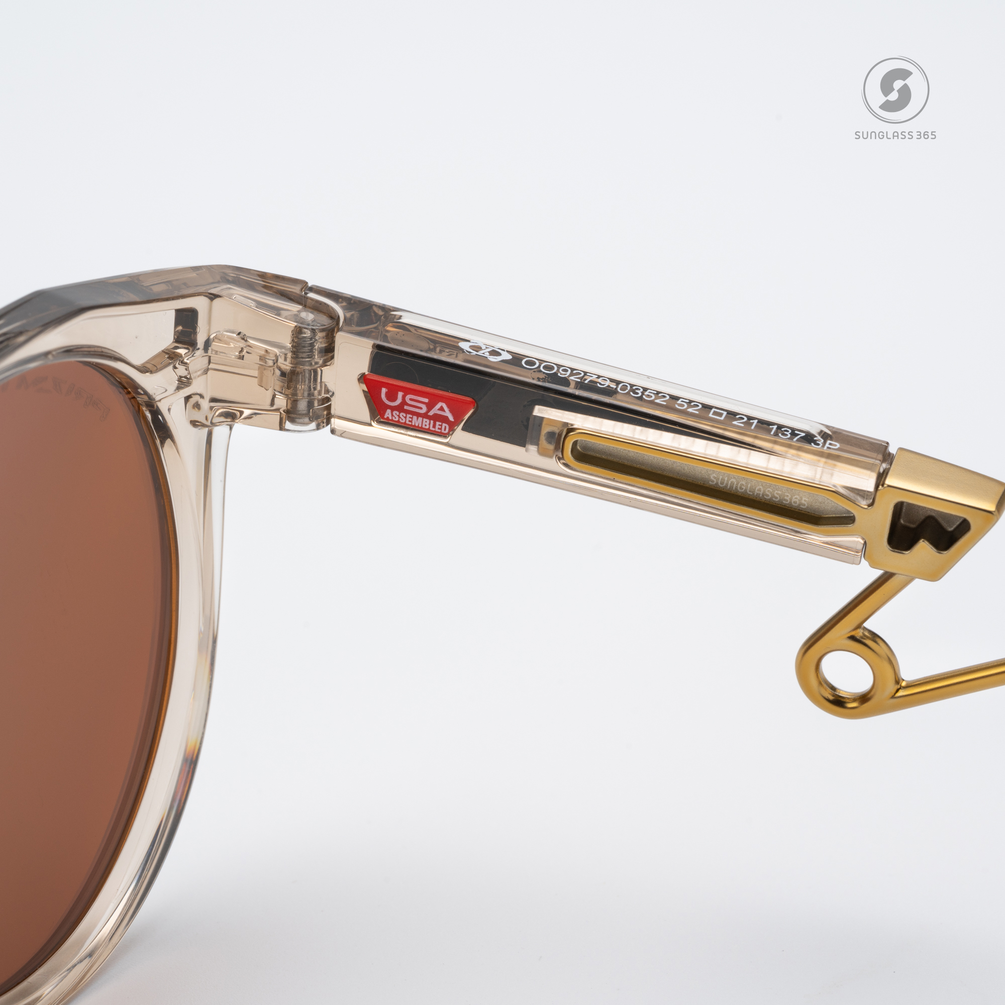 OAKLEY HSTN METAL OO9279-03 Sepia Prizm 24K Polarized