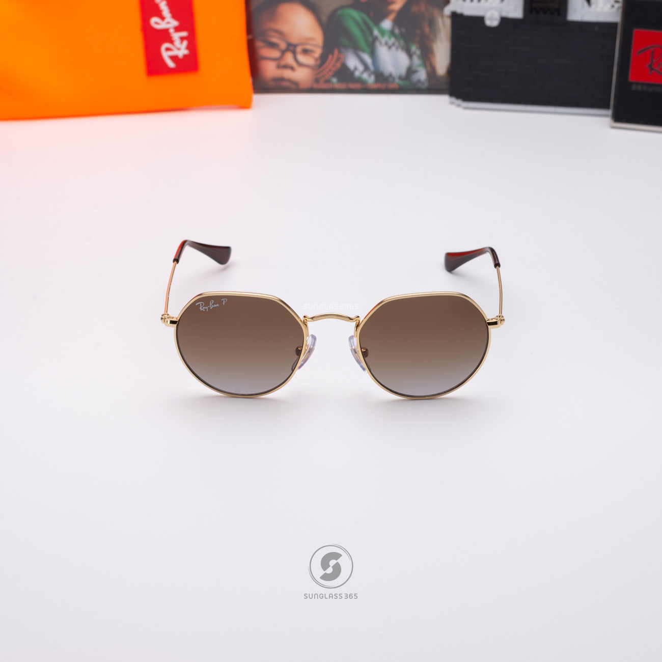 Ray Ban RJ9565S Junior Jack 223/T5 Gold Polarized