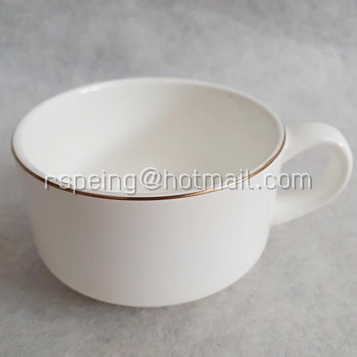 แก้วชากาแฟ Wedgwood ขอบทอง สายการบิน Qantas