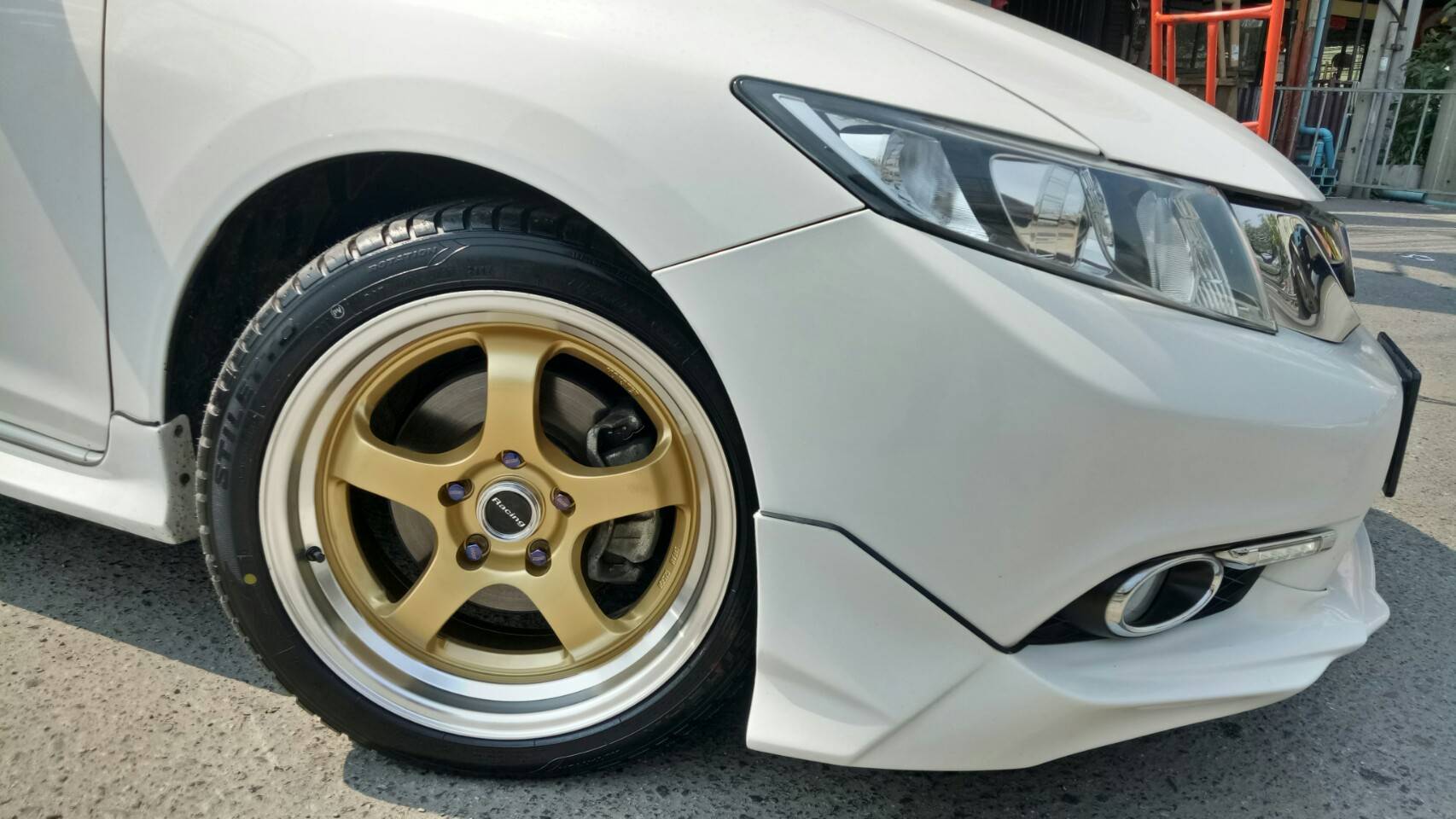 ล้อใหม่ WORK S1 ขอบ15 หน้า8หลัง9