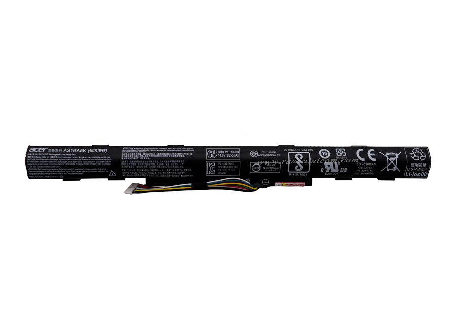 Battery Acer E5-575G ลดราคาพิเศษ AS16A5K Original แบตเตอรี่ โน๊ตบุ๊ค ACER E5-575 575G ตรงรุ่น