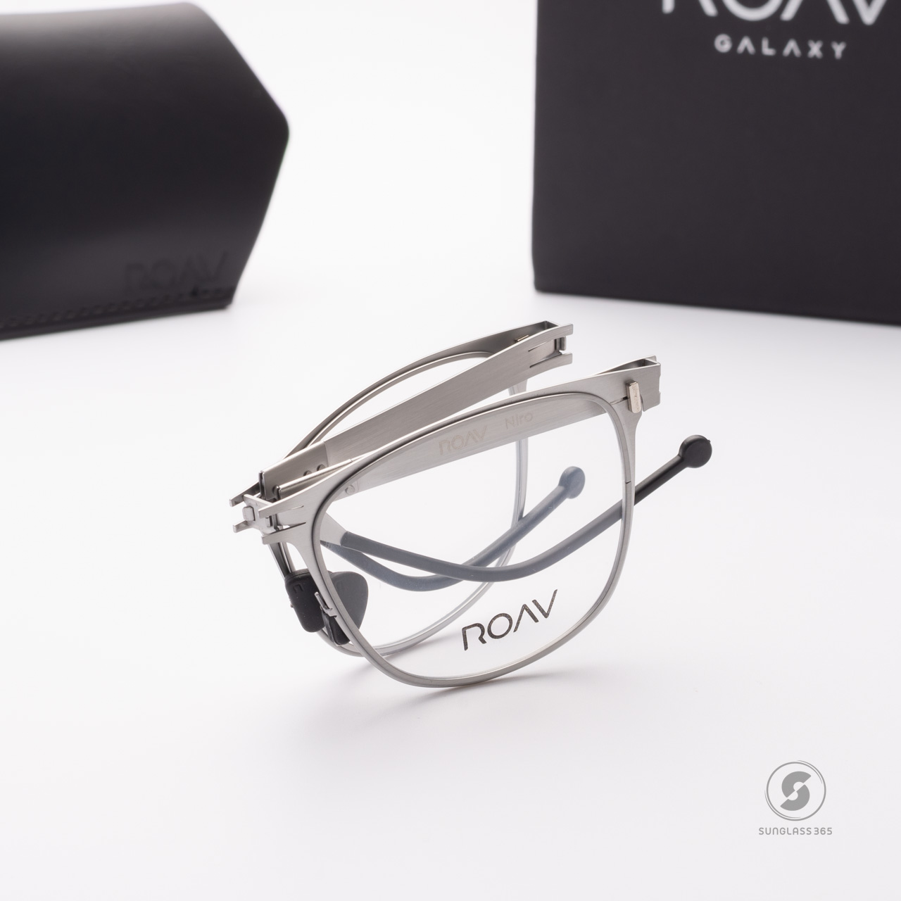 แว่นสายตา ROAV NIRO 6014 Brush Silver